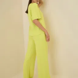 Sweet Dreams Women Solid Pyjama Set image 2