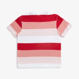 HOP Kids by Westside Red Colourblock T-Shirt image 2