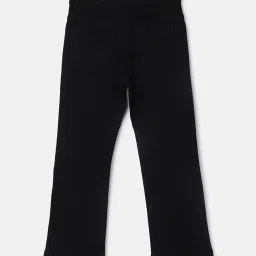 United Colors of Benetton Kids Black Solid Jeans image 2