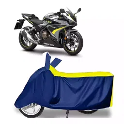 Auto Pearl Bike Cover for Honda CBR500R (Yellow & Blue)-picture-27