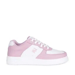 Leap7X by Liberty Women's Peach Casual Sneakers image 2