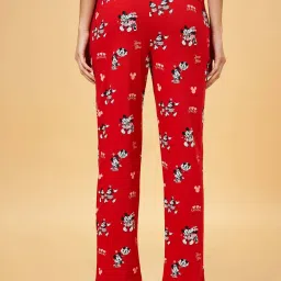 Dreamz by Pantaloons Red Cotton Printed Pyjamas image 2