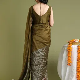 Vinusto Tabaco Brown Ashwin D21 Saree image 2
