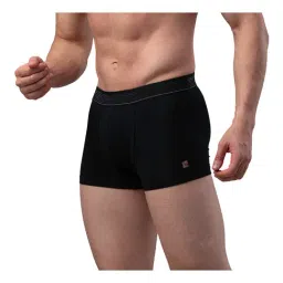 UnderJeans by Spykar Black Trunks image 3