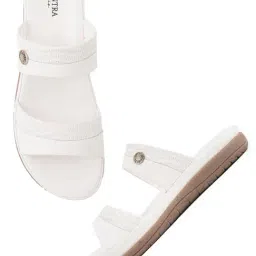 SCENTRA Women AW 24 White Sandal image 5