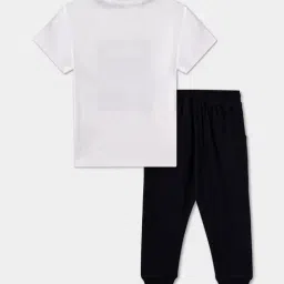 R&B Boys Multi Cotton Printed Nightsuit image 2