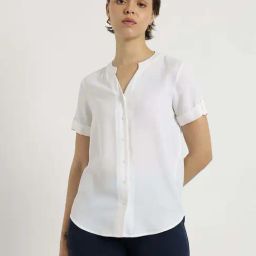Fablestreet White Regular Fit Top-picture-6