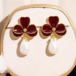 EL REGALO Beaded Contemporary Drop Earrings-image-31