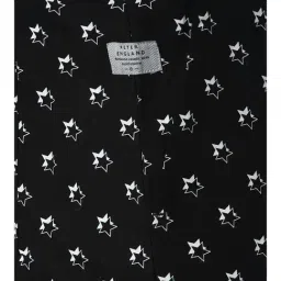 Peter England Black Cotton Regular Fit Printed Nightwear Pyjamas image 4