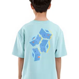 RARE ONES Boys Graphic Printed Round Neck Cotton T-shirt-image-61