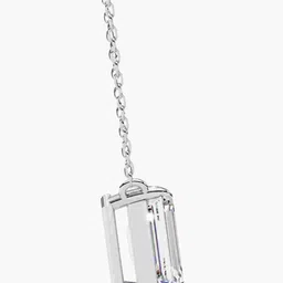 VALANOVA Hallmarked 14KT White Gold Pendant With 0.75 Carat Lab Grown Diamond - 2.6g image 2