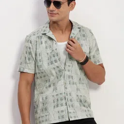 SHOWOFFFF Men Comfort Printed Casual Shirt-picture-18