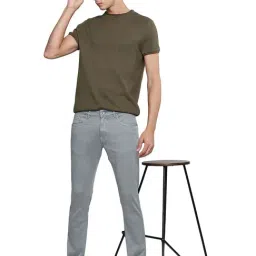 Allen cooper Grey Regular Fit Jeans image 5