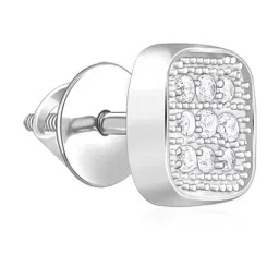 GIVA 925 Silver Modern Spark Stud Earrings for Him image 4
