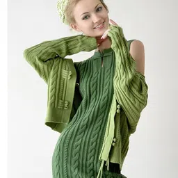 StyleCast Women Self Design Cardigan Sweater-picture-29