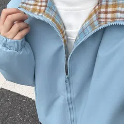 StyleCast x Revolte Spread Collar Tailored Jacket image 2