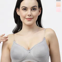 SHYAM SONS FLAIR Pack Of 3 Full Coverage T-shirt Bra-picture-14