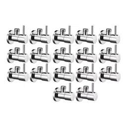 Fastgear Turbo Angle Valve Stainless Steel Chrome Finish Silver, FG066 (Pack of 17)-picture-27