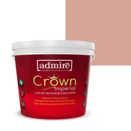 ADMIRE PAINTS CROWN IMPERIAL Luxury Interior Emulsion 1 L Capacity Pinkish Beige-N-image-20