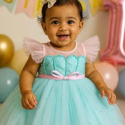 MeeMee Flutter Sleeve Fit & Flare Dress-picture-43