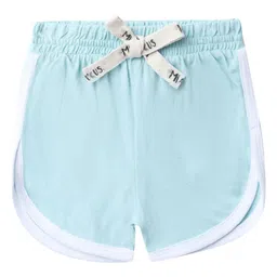 Mi Arcus Cotton Solid & Striped Shorts Pack of 3 Blue & Pink image 4