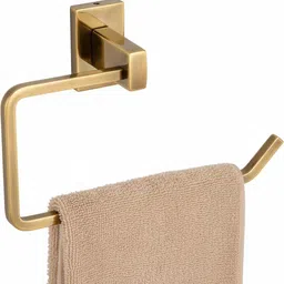 harigario Square Base Modern Towel Ring 7 inch 1 Bar Towel Rod-picture-27