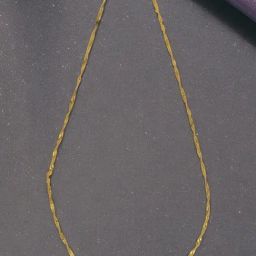 Sri Jagdamba Pearls 22k Vera Plain Gold Chain-picture-21
