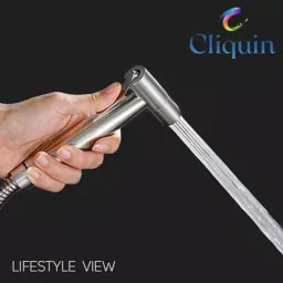 Cliquin Stainless Steel Chrome Finish Health Faucet, KSHF2241 image 5