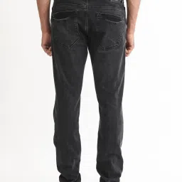 Rare Rabbit Black Slim Fit Fit Solid Jeans image 2
