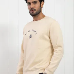 Rare Rabbit Yellow Regular Fit Graphic Sweatshirt image 2