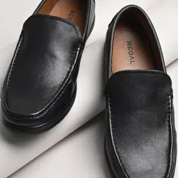 Regal Men's Black Casual Loafers-picture-26
