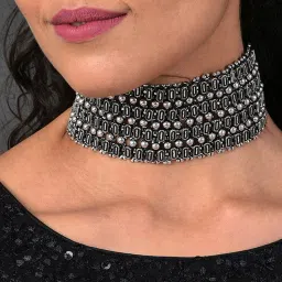 SOHI BlackChoker Necklace image 2