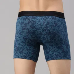 Zoiro Blue Opal Regular Fit Printed Trunks image 2