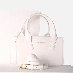 Allen Solly Pink Solid Medium Handbag-picture-16