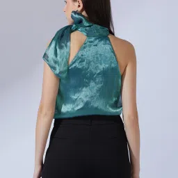 Globus Teal Regular Fit Top image 2