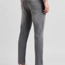 Simon Carter London Regular Fit Grey Lightly Washed Mid Rise Jeans image 2