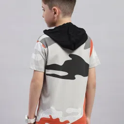 Monte Carlo Kids Grey Camouflage T-Shirt image 2