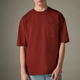 NEXT Drop-Shoulder Sleeves Pure Cotton Relaxed Fit T-shirt-picture-28
