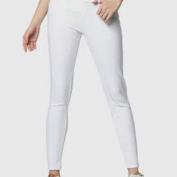Only White Cotton Jeans-image-32