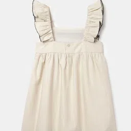United Colors of Benetton Kids Beige Regular Fit Dress image 2