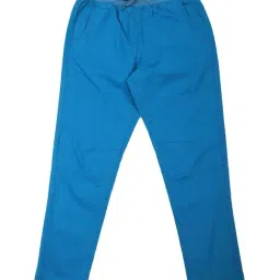 Allen Solly Junior Blue Cotton Regular Fit Trousers-picture-34