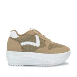 El Paso Women's Beige Sneakers-picture-28