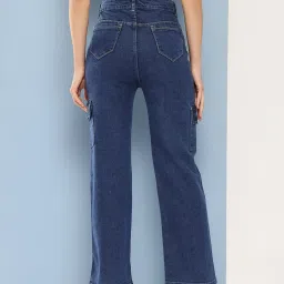 Aarika Navy Denim Solid Jeans image 2