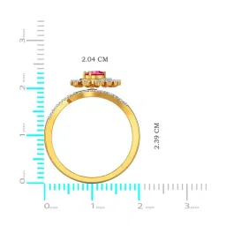 Joyalukkas 18k Gold & Diamond Ring for Women image 2