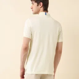 U.S. Polo Assn. White Cotton Slim Fit Polo T-Shirt image 2