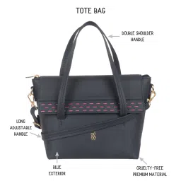 Baggit Blue Small Handbag image 2