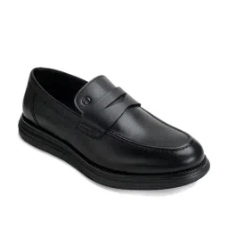 Thomas Crick Men's Black Loafers image 2