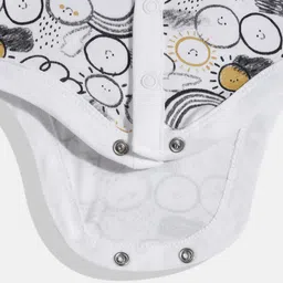 mothercare Infants Pack of 3 Pure Cotton Bodysuits image 2