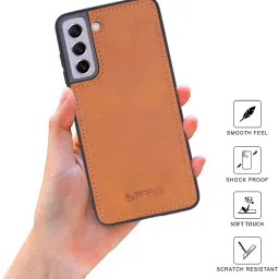 Sprig Back Cover for Samsung Galaxy S21 FE 5G (Brown) image 2