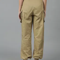 Kotty Brown Regular Fit High Rise Joggers image 2